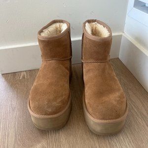 Ugg - Classic Mini Platform Boot Brown